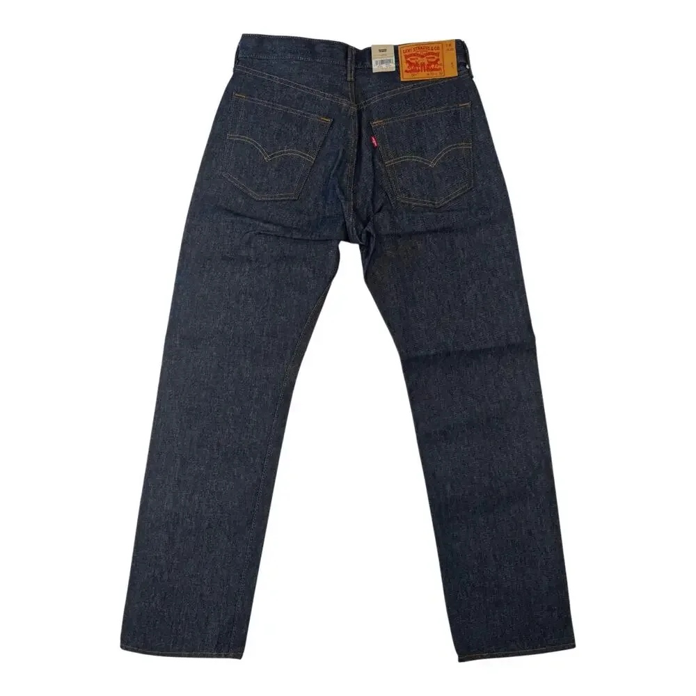 Levi’s 501 Shrink To Fit Jeans 32x32 Deadstock Dark Wash NWT Dadcore Normcore - Picture 2 of 16